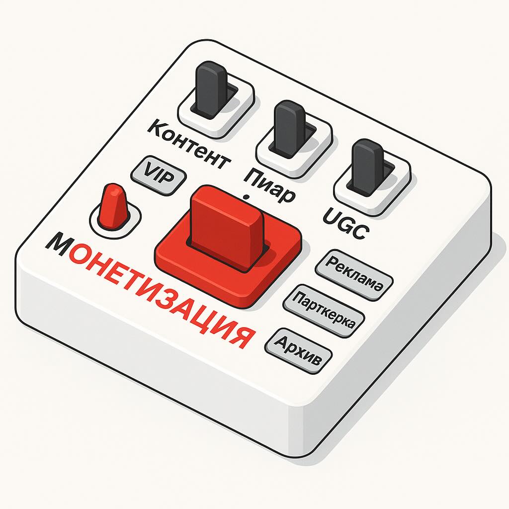 Пульт управления монетизацией Пульт управления монетизацией